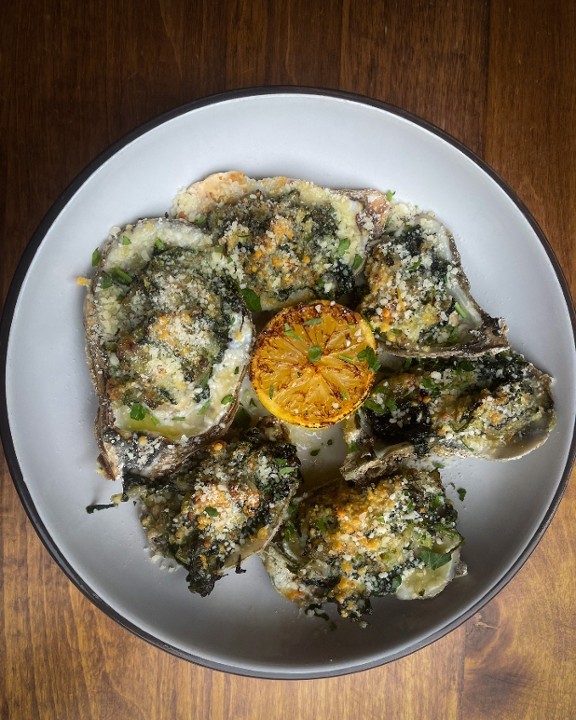 Oysters Rockefeller