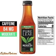 Unsweet Tea, Pure Leaf, 18.5oz Bottle