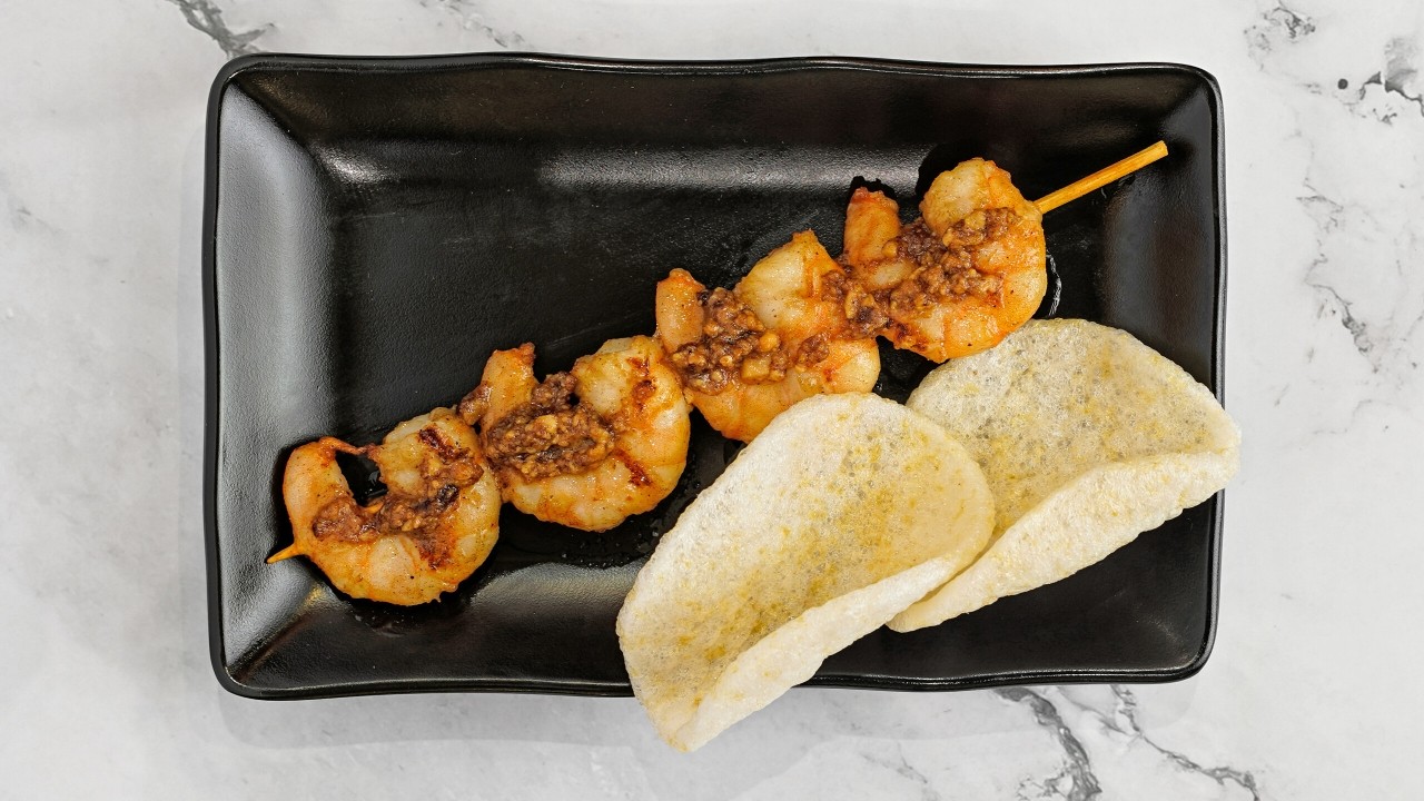 Grilled Shrimp Skewer (4)
