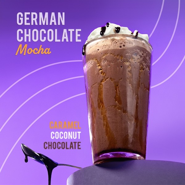 Hot German Chocolate Mocha