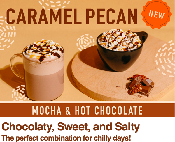 Caramel Pecan Hot Chocolate