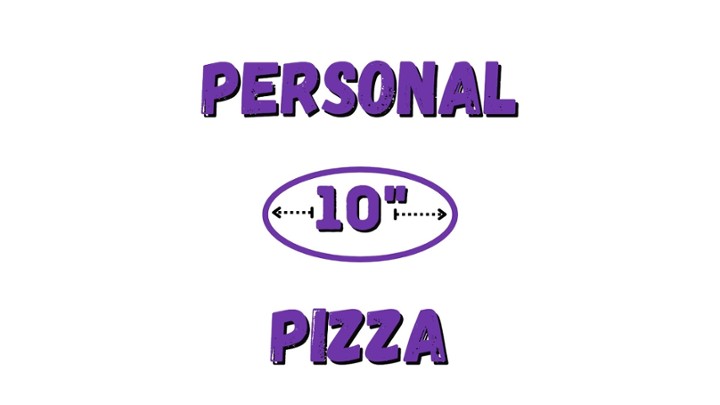 10" Personal Cheese Pizza