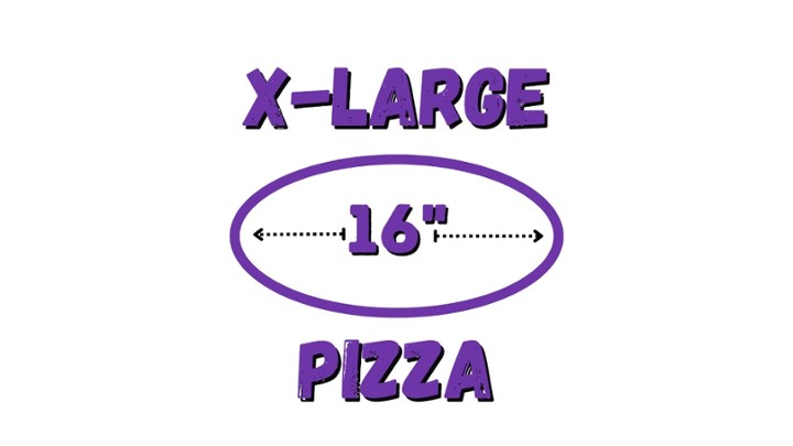 16" Extra Large Cheese Pizza