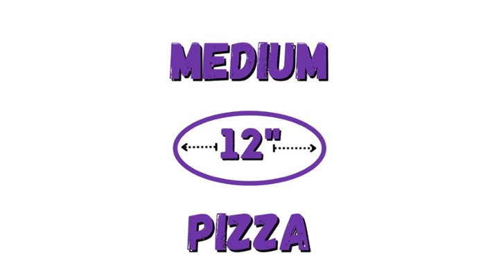 12" Medium Cheese Pizza