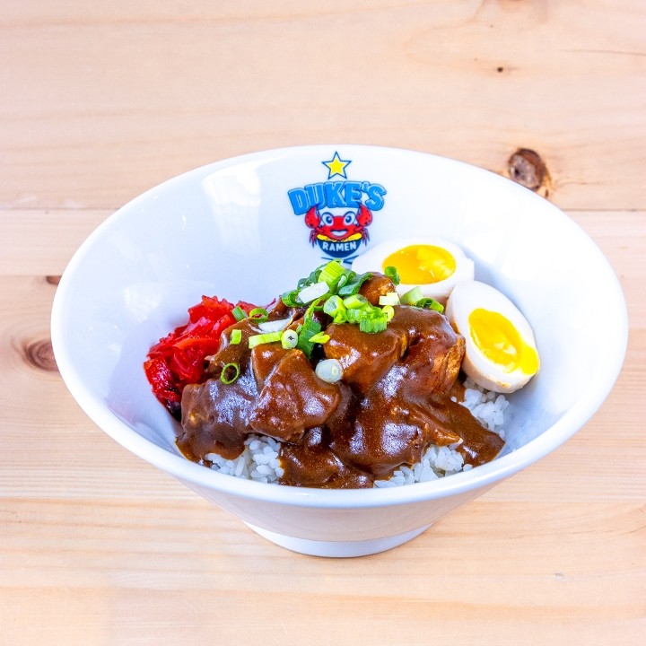 Japanese Curry Pork Belly or Chicken Bowl