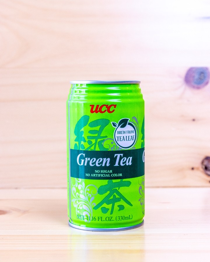 UCC Green Tea Can