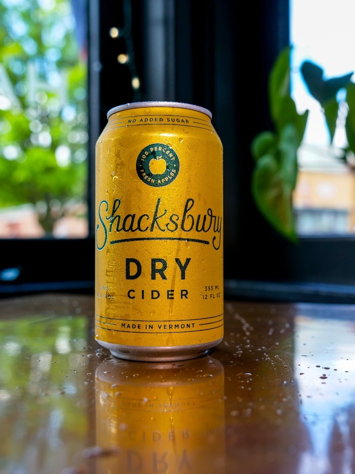 Can Shacksbury Dry Cider