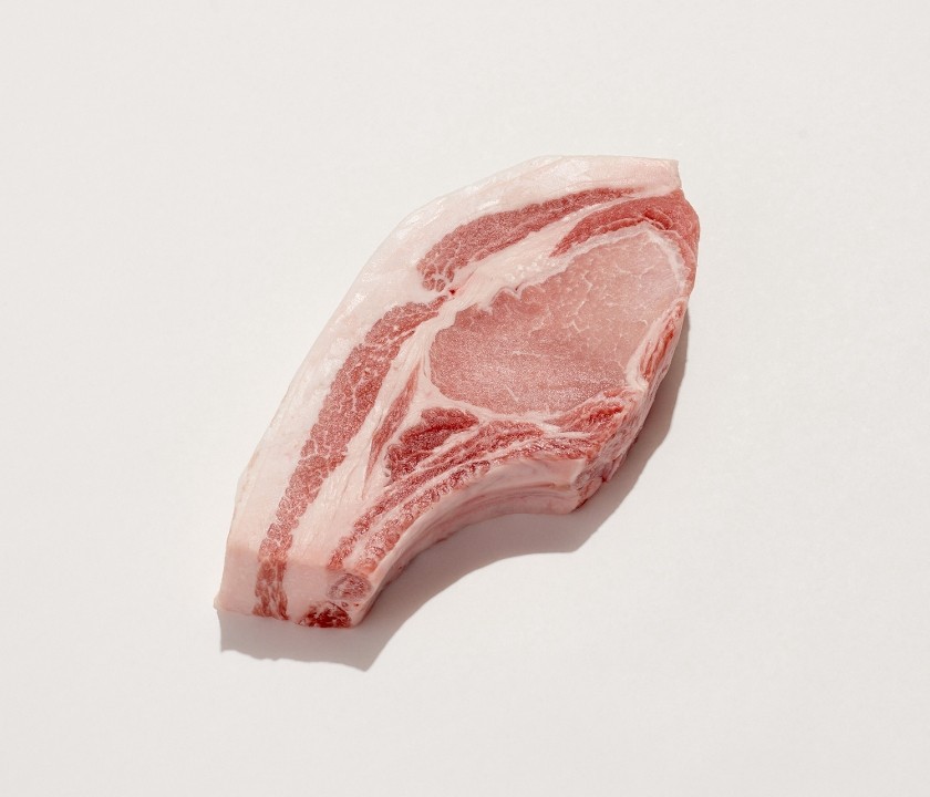 Bone IN Pork Chops ($10.99/lb) (~1lb ea.)