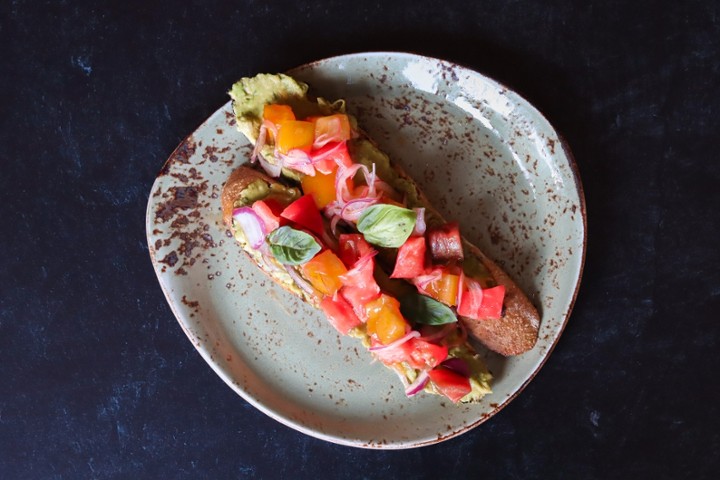 Heirloom Tomato Bruschetta