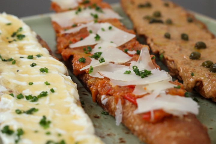 Bruschetta - Sausage & Peperonata