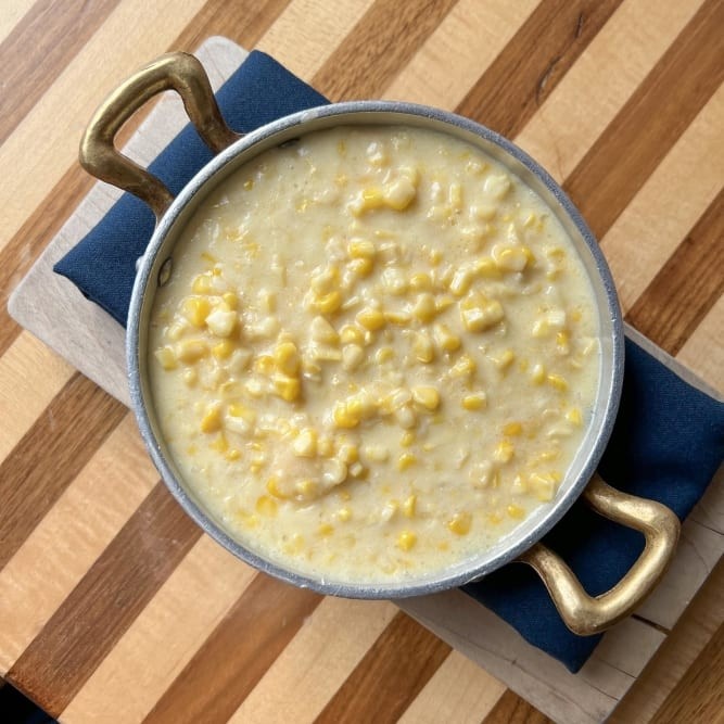 Truffled Cream Corn