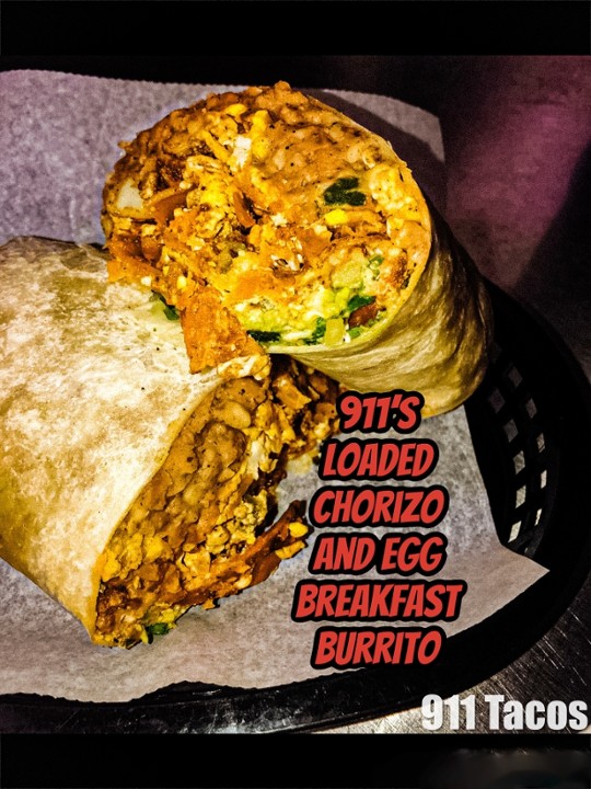 Loaded Brkfast Burrito