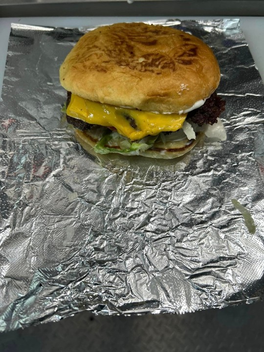 Smash Burger with Cheese Combo