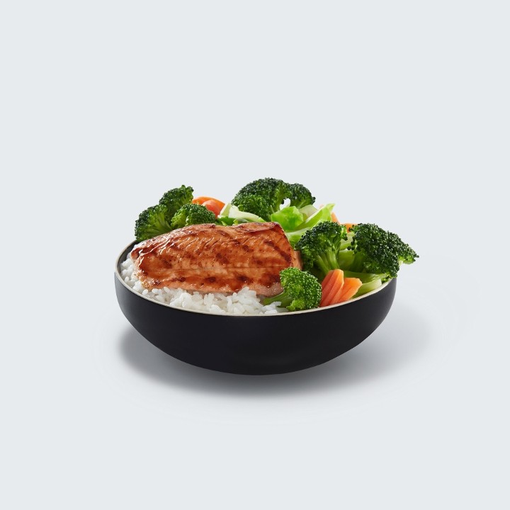 Salmon Veggie Bowl