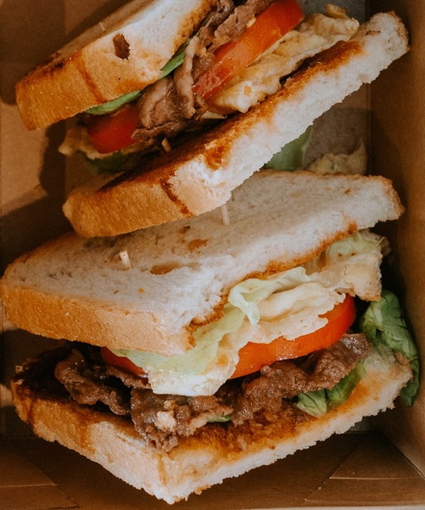 B6. Korean Beef Bulgogi Sandwich