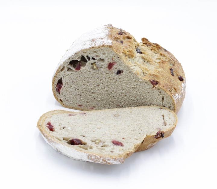 Cranberry-Walnuss-Brot or Cranberry Walnut Bread - Rye Sourdough Bread