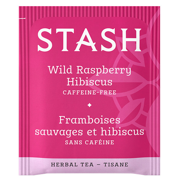 Wild Raspberry Hibiscus Herbal Hot Tea