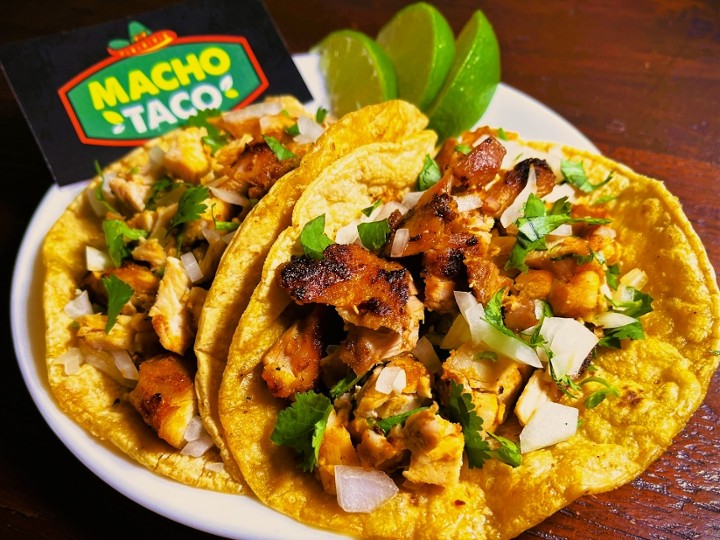 Pollo Asado Tacos