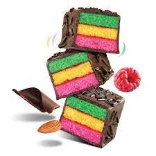 Cake Bites Italian Rainbow Cookie