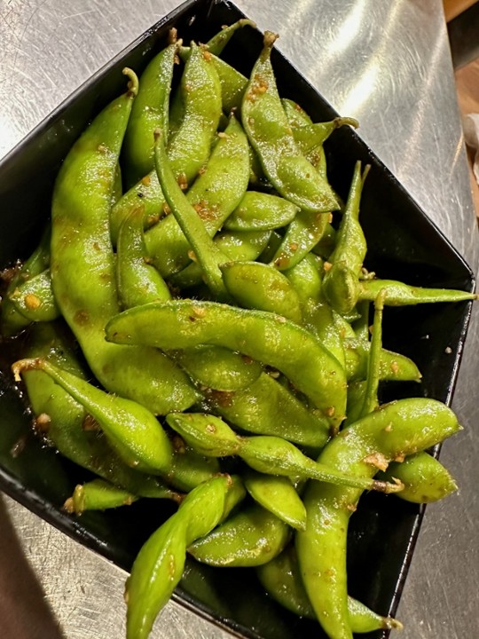 Garlic Edamame