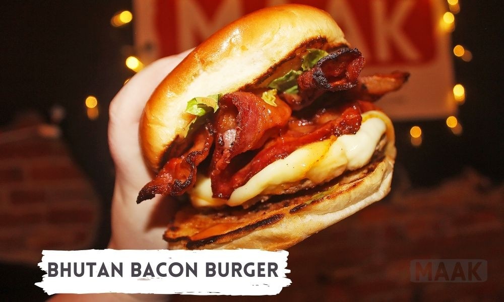 Bhutan Bacon Burger