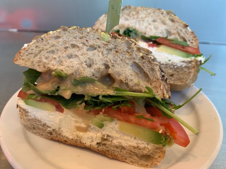 Veggie Goat Cheese Sandwich