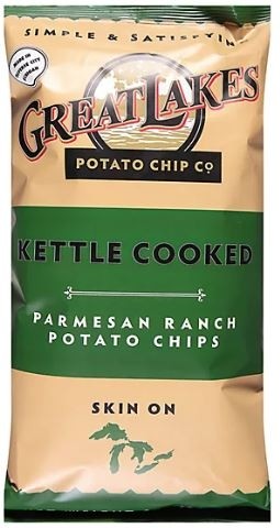 Great Lakes Kettle Chips Parmesan Ranch