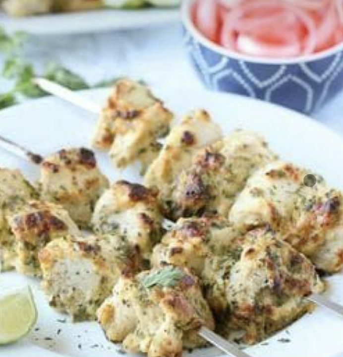 Chicken Malai Methi Kebab