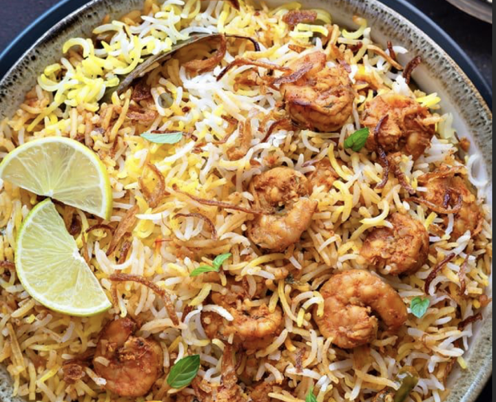 Shrimp Biryani