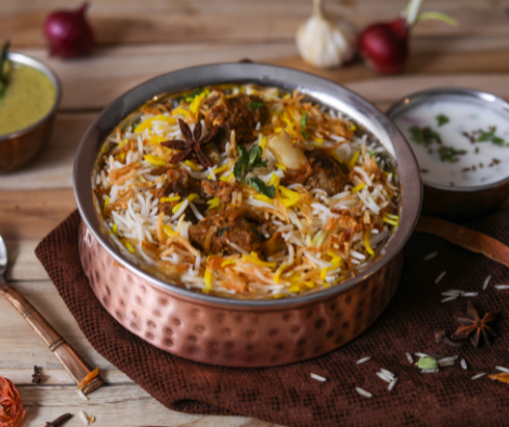 Vijayawada SPL Goat Biryani