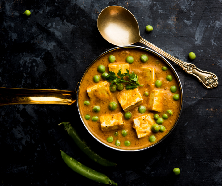 Matar Paneer Curry