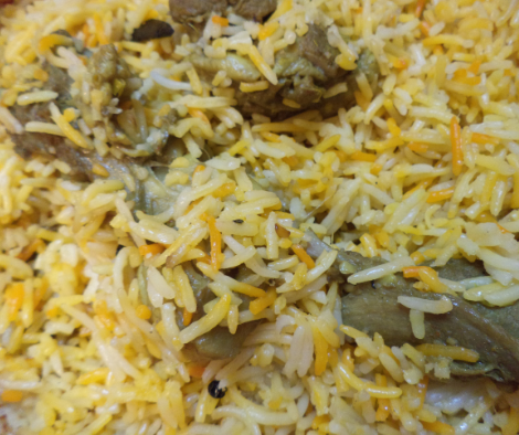 Gongura Goat Pulav