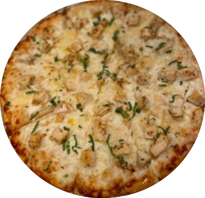 10" Chicken Alfredo Pizza