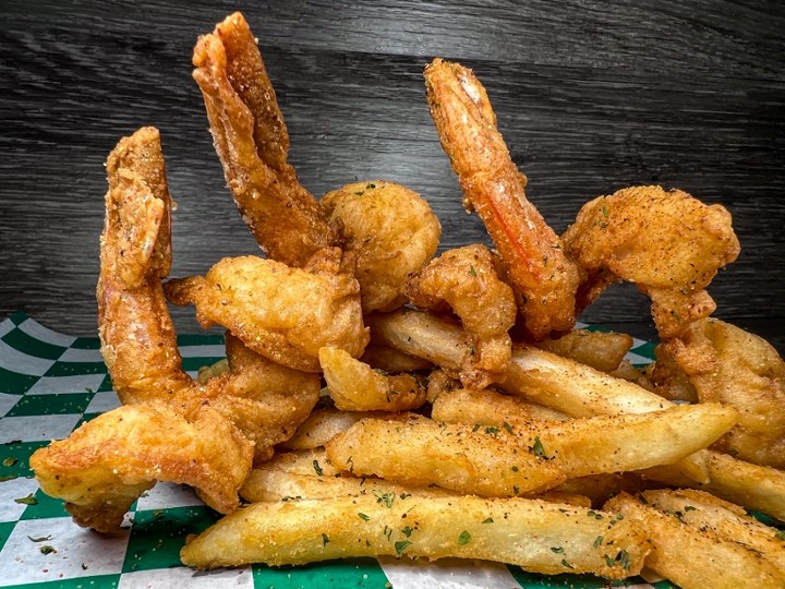(5pc.) Colossal Butterfly Shrimp w/ Fries