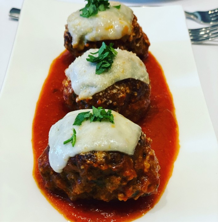 Homemade Beef Meatballs.