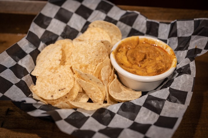 Chili Con Queso and Chips