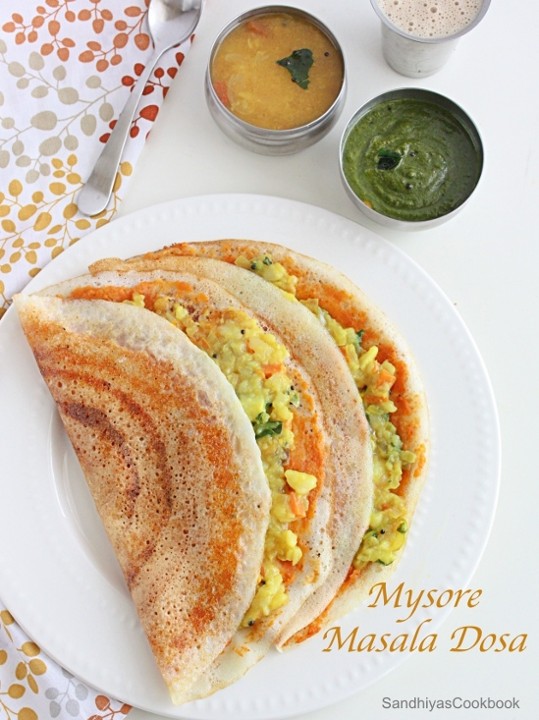 Mysore Masala Dosa