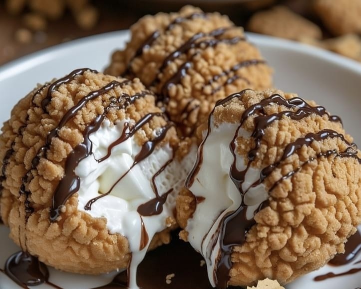 Fried S'mores Bomb
