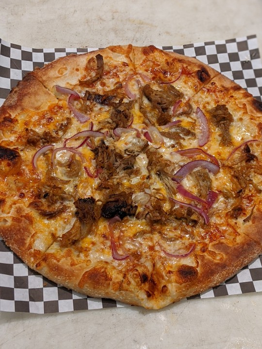 Smoked Pork Pizza