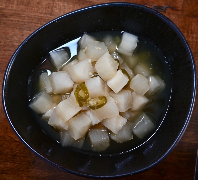Pickled Daikon Radishes