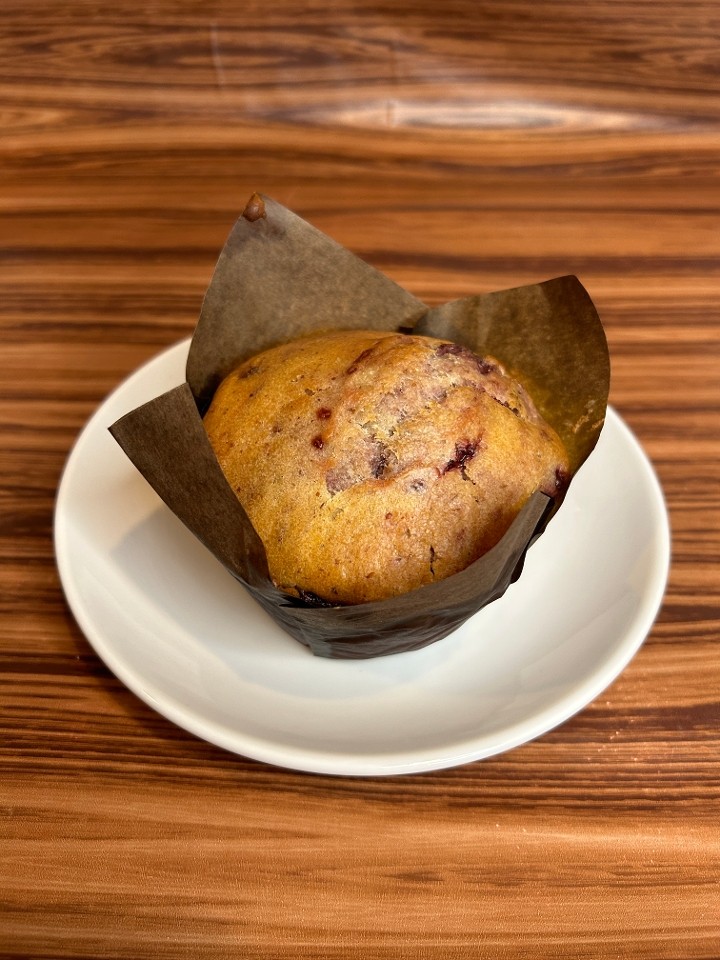 Vegan Raspberry Muffin