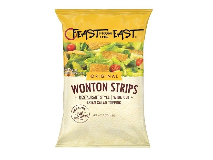 Wonton Strips 4oz Retail