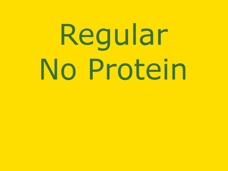 Regular No Protein Salad