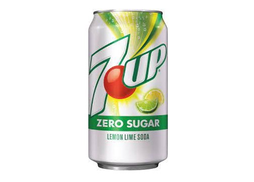 7up ZERO  SUGAR 12oz