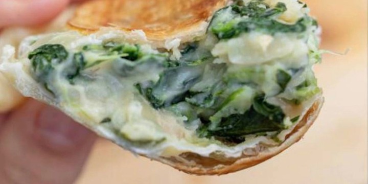 Spinach & Mozzarella Empanada