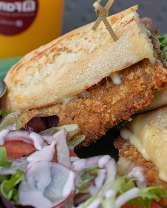 Beef Milanesa Sandwich