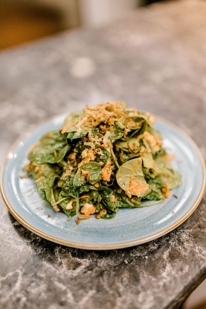 Fried Lentil Salad