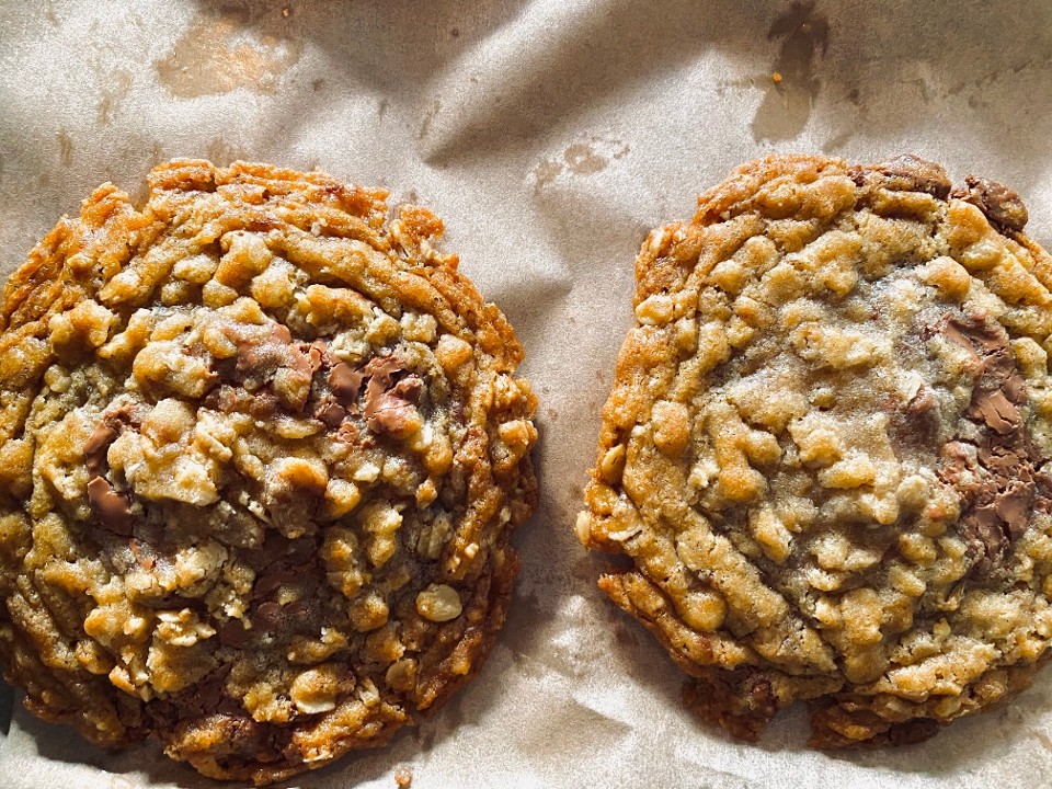 Brown Butter Oatmeal Cookie