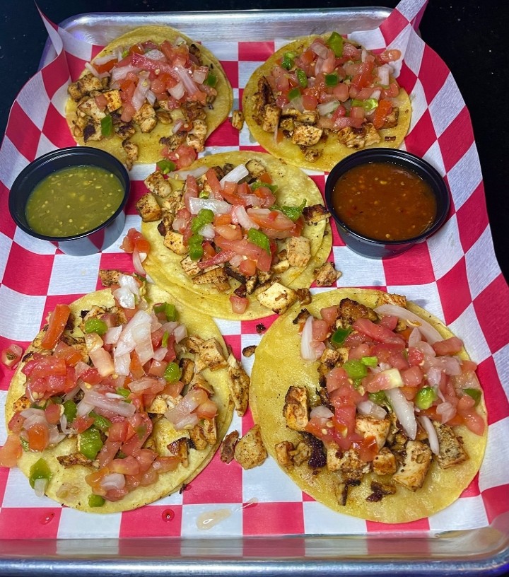 5 Chicken Tacos