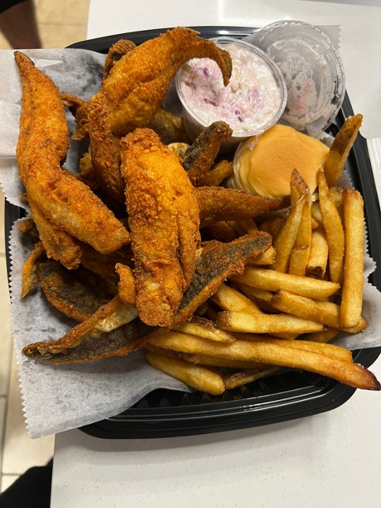 Fried Whiting Fish Platter 1 lb